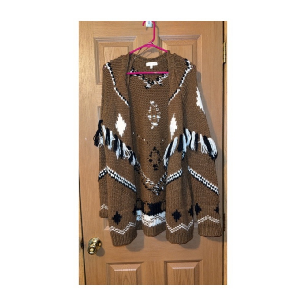 SOLD Gilded Intent cardigan